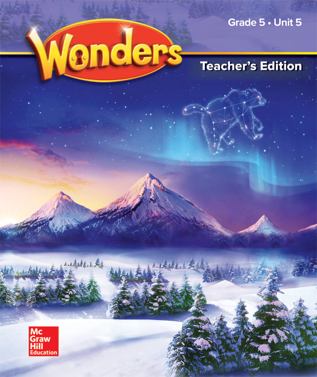 Wonders Teachers Edition Unit 5 Grade 5