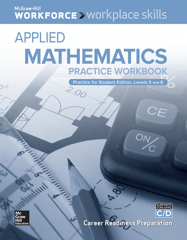 Workplace Skills Practice Workbook Levels C D Applied Mathematics 10 Pack