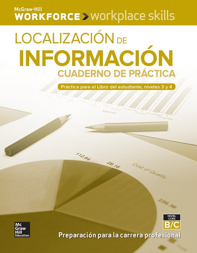 Workplace Skills Practice Workbook Levels B C Locating Information Spanish Edition 10 Pack