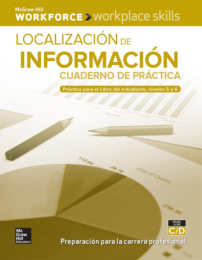 Workplace Skills Practice Workbook Levels C D Locating Information Spanish Edition 10 Pack