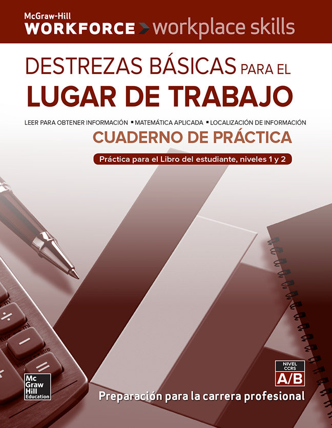 Workplace Skills Practice Workbook Basic Skills For The Workplace Spanish Edition 10 Pack