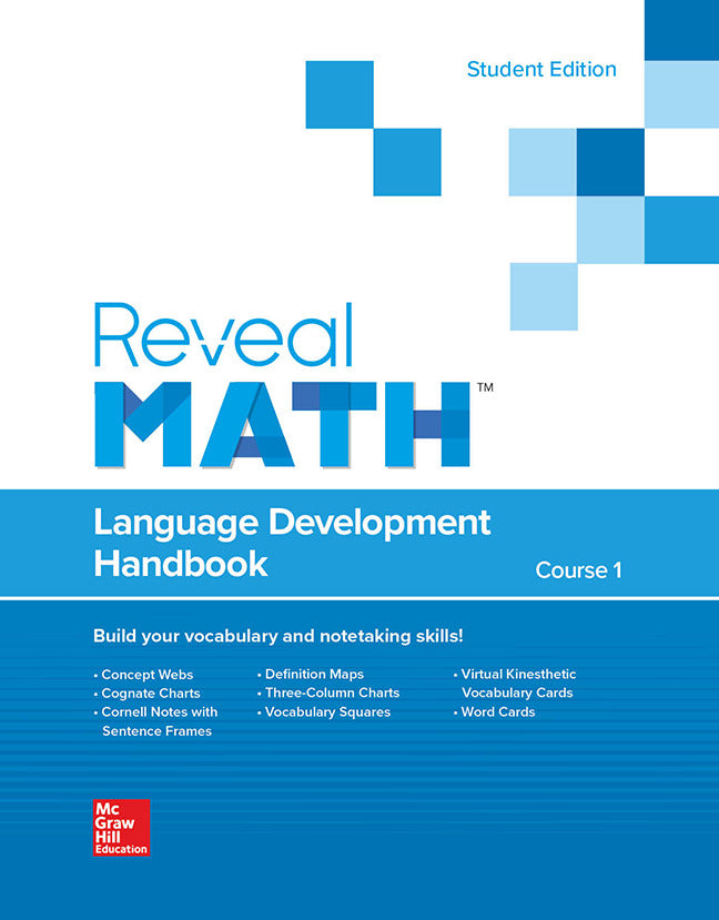 Reveal Math Course 1 Language Development Handbook Student Edition