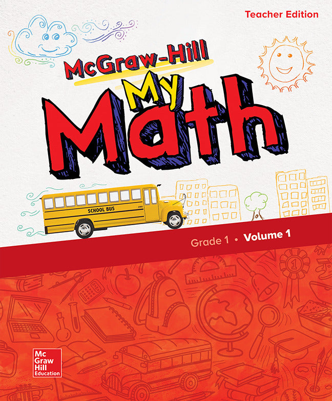 Mcgraw Hill My Math Grade 1 Teacher Edition Volume 1