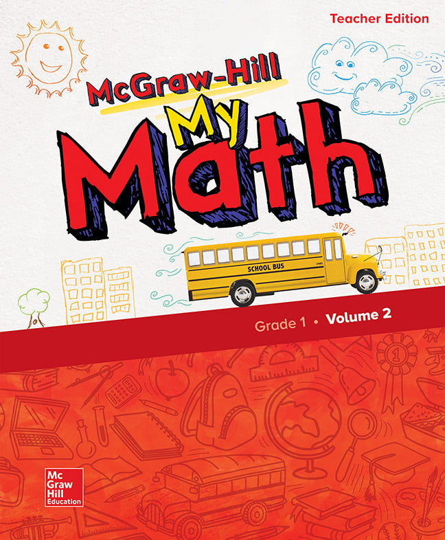 Mcgraw Hill My Math Grade 1 Teacher Edition Volume 2