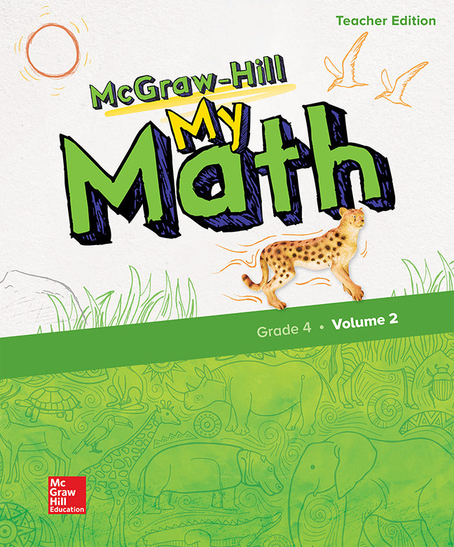Mcgraw Hill My Math Grade 4 Teacher Edition Volume 2