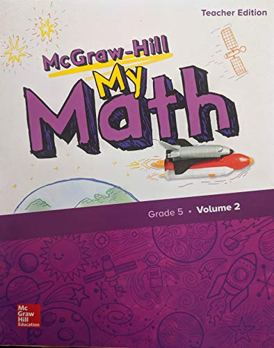 My Math Teacher Edition Grade 5 Volume 2 [Spiral-bound]