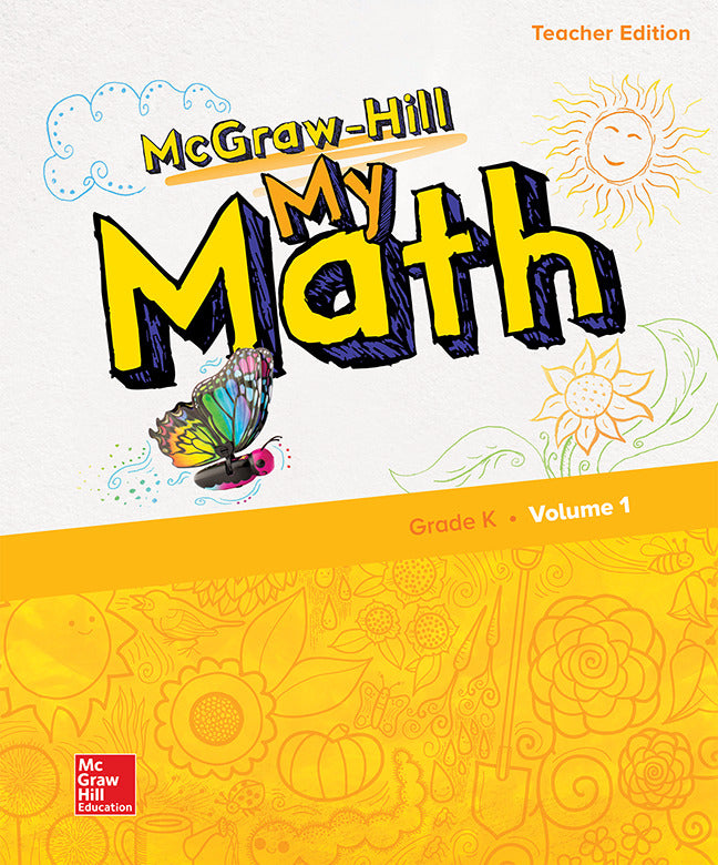 Mcgraw Hill My Math Grade K Teacher Edition Volume 1