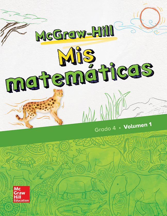 Mcgraw Hill My Math Grade 4 Spanish Student Edition Volume 1