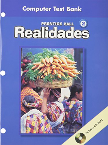 Prentice Hall SPANISH REALIDADES COMPUTER TEST BANK LEVEL 2 FIRST EDITION 2004C [Audio CD] Prentice Hall