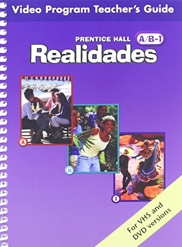 Prentice Hall Spanish Realidades Video Program DVD Level A/B/1 First Edition 2004c [DVD-ROM] PRENTICE HALL