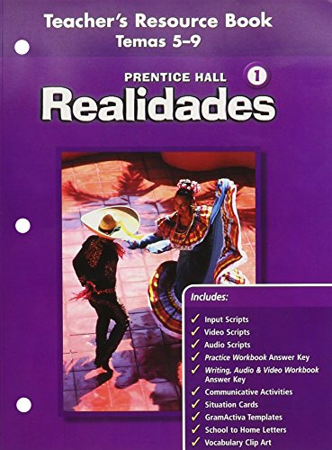 Prentice Hall Spanish Realidades Teacher's Resource Bk Level 1, Volume 2 (Themes 5 Through 9) First Edition 2004c [Spiral-bound] Prentice Hall