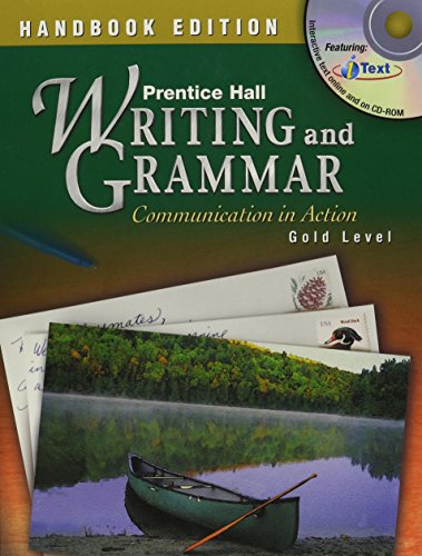 Writing and Grammar Handbook: Communication In Action Handbook [Hardcover] Prentice Hall
