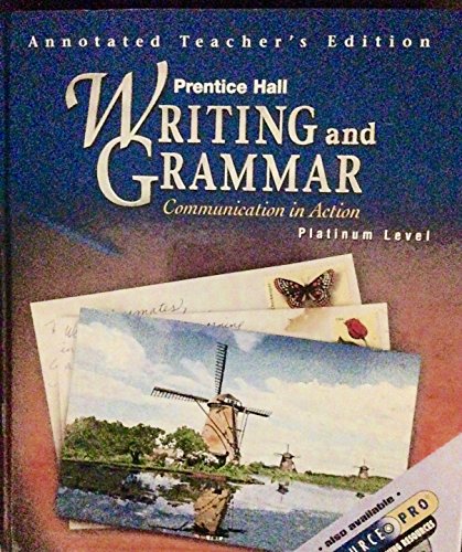 Prentice Hall Prentice Hall Writing Grammer 10Th Grade Platinum Teacher Edition 2001 Isbn 0130433519 [Textbook Binding] Prentice Hall