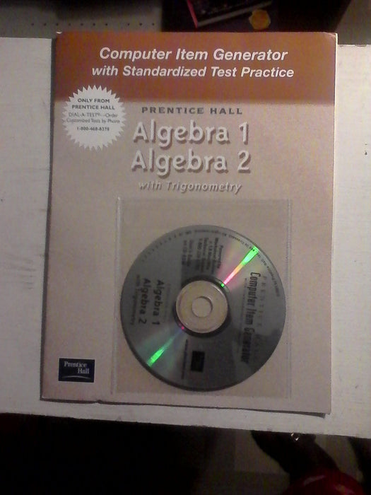 Computer Item Generator with Standardized Test Practice (Prentice Hall Algebra 1) [CD-ROM]