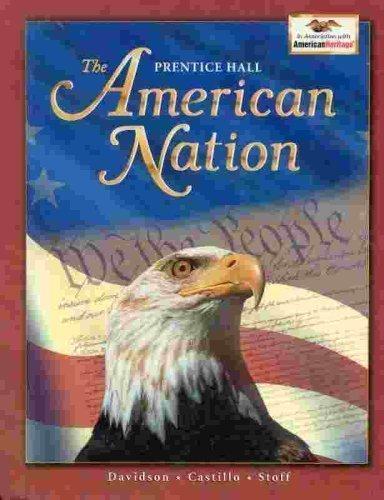 The American Nation [Hardcover] Davidson, James West; Castillo, Pedro and Stoff, Michael B.