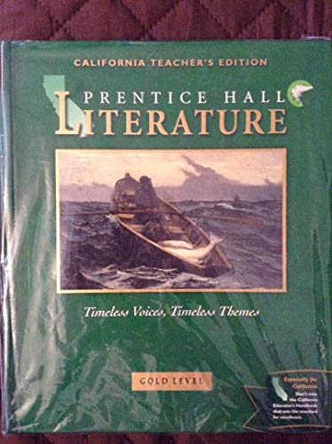 Timeless Voices, Timeless Themes : California Edition Gold Level [Hardcover] unknown author