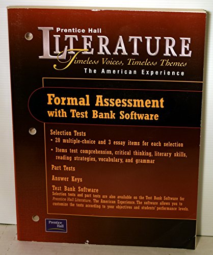 Timeless Voices, Timeless Themes: Test Bank American Experience [Textbook Binding] Unknown