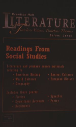 Timeless Voices, Timeless Themes, Silver Level - Readings from Social Studies [Paperback] Pearson