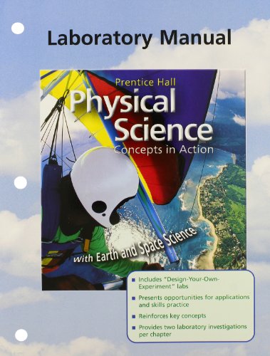 Physical Science: Concepts in Action, Laboratory Manual [Paperback] Savvas Learning Co