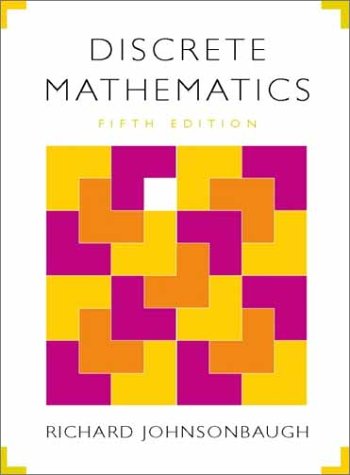 Discrete Mathematics (5th Edition) Johnsonbaugh, Richard