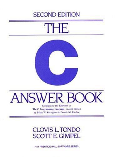 The C Answer Book