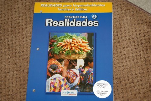 Realidades 2 Teacher's Edition para hispanohablantes [Paperback] Prentice Hall