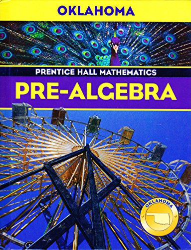 PRE ALGEBRA Oklahoma Edition [Hardcover] Prentice Hall