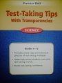 Science - Test Taking Tips with Transparencies [Paperback] Pearson