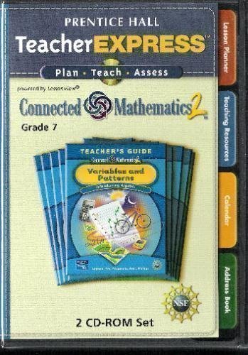 Connected Mathematics 2 - Grade 7 - Prentice Hall Teacher Express CD-ROM [Textbook Binding] Prentice Hall