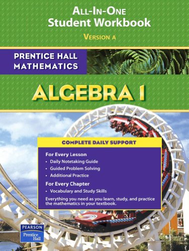 Algebra 1: All-In-One Student Workbook (Prentice Hall Mathematics) Prentice Hall
