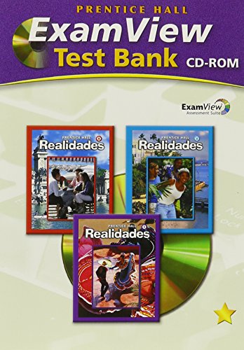 Prentice Hall Realidades (A/b-1) Examview Test Bank CD-ROM [CD-ROM] Prentice Hall