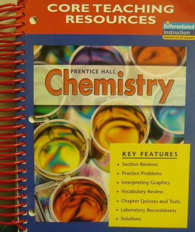 CORE Teaching Resources Prentice Hall Chemistry [Spiral-bound] Antony C. Wilbraham