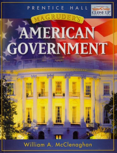 American Government (Magruder's American Government) [Hardcover] William McClenaghan