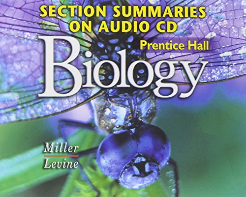 PRENTICE HALL MILLER LEVINE BIOLOGY SECTION SUMMARIES ON CDROM ENGLISH 2004C [Audio CD] Prentice Hall