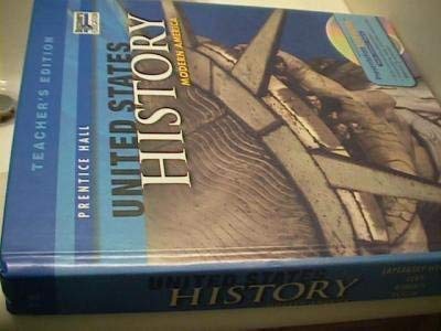 United States History, Modern America, Teacher's Edition [Hardcover]