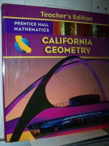 California Geometry [Hardcover] Laurie Bass; Randall I. Charles; Basia Hall; Art Johnson and Dan Kennedy
