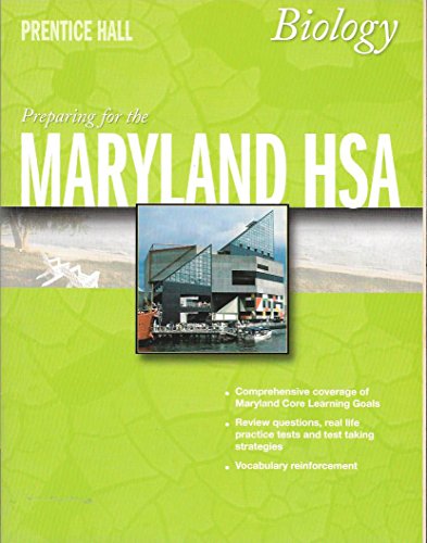 Preparing for the Maryland HSA - Biology [Paperback] John Bartsch and Mary P. Colvard