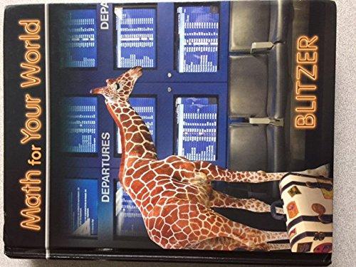 Math for Your World [Hardcover] Prentice Hall