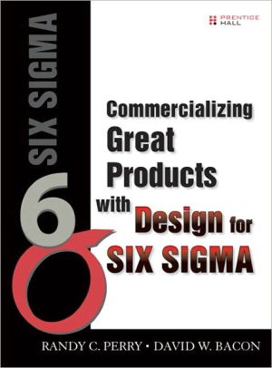 Commercializing Great Products With Design For Six Sigma Paperback