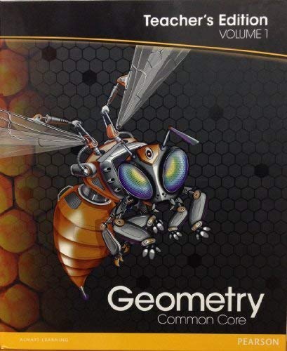 Geometry: Teacher's Edition Volume 1 [Paperback] Randall I. Charles and Basia Hall