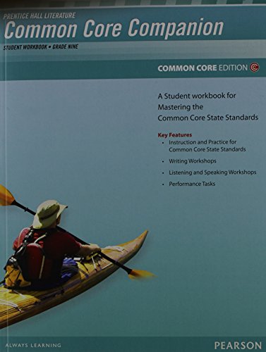 Literature: Common Core Companion Grade 9 Pearson Education, Inc.
