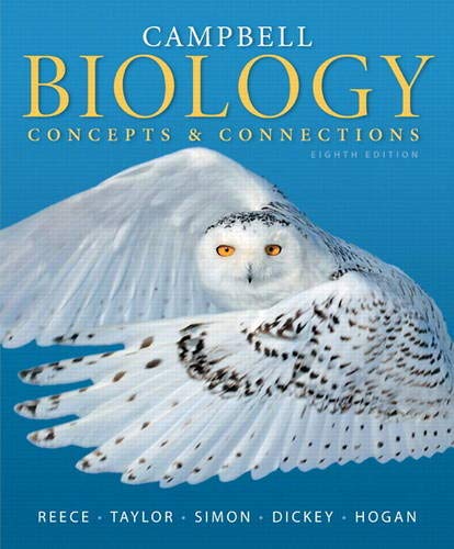 Campbell Biology Concepts & Connections 8th Edition [Hardcover] Reece et al.