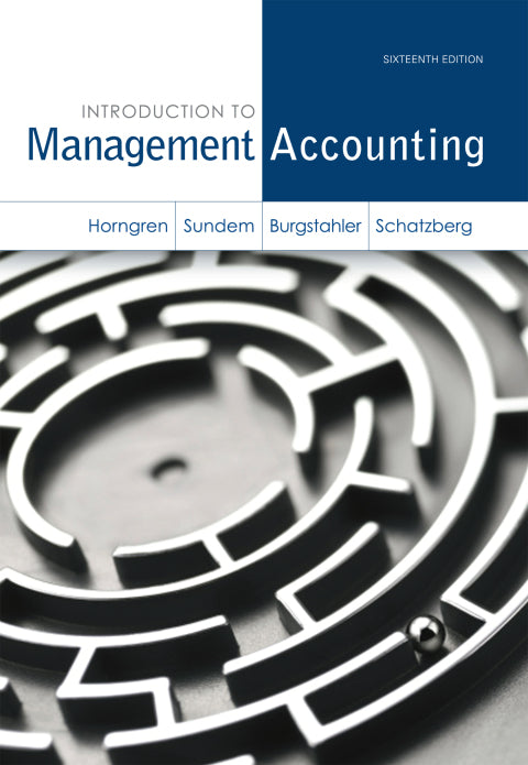 Introduction To Management Accounting