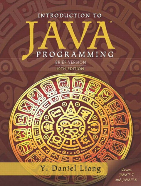 Introduction To Java Programming Brief Version