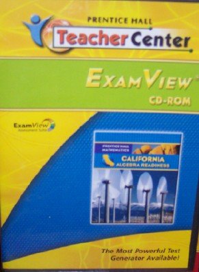 Algebra Readiness ExamView Cd-Rom [CD-ROM] Prentice Hall