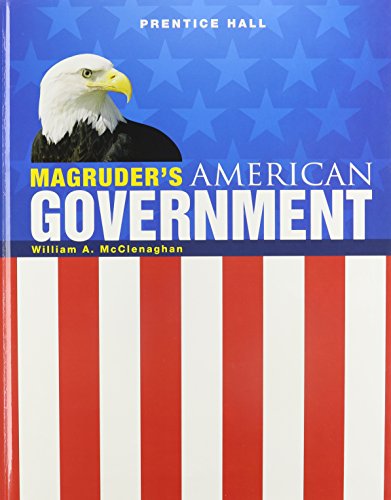 Magruder's American Government 2009, Student Edition [Hardcover] William A. McClenaghan