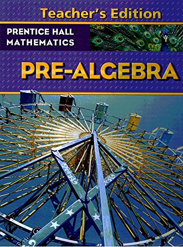 Mathematics Pre-Algebra, Teacher's Edition [Paperback] Prentice Hall