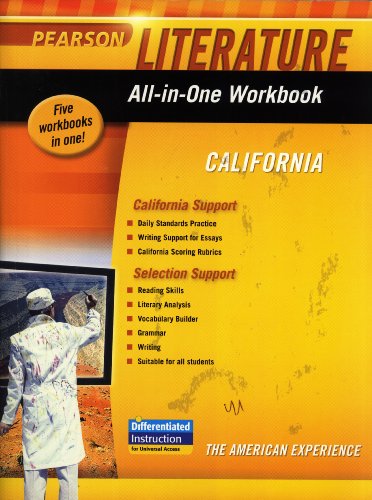 Literature All-in-One Workbook California Grade 11 [Paperback] Pearson