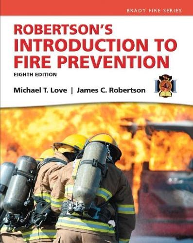 Robertsons Introduction To Fire Prevention