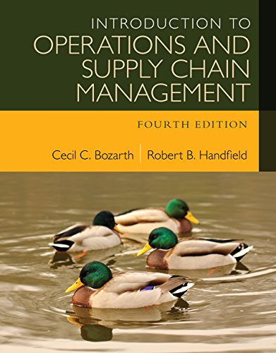 Introduction To Operations & Supply Chain Management